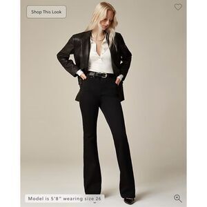 J.Crew Petite bootcut jean True Black Size 32 NWT CC512